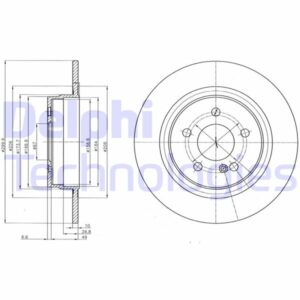 FREN DISKI ARKA MERCEDES W204 S204 C204 C207 A207 A2044231512