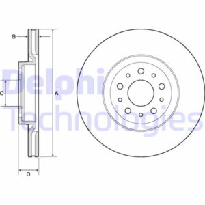 ÖN FREN AYNASI DİSK FIAT EGEA 16 1.0 1.3 MTJ 1.4 1.5 1.6 MTJ 5 BİJON DIŞ:284MM K:24MM