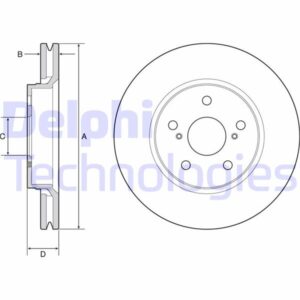 ÖN FREN DİSKİ HAVA KANALLI TOYOTA CH-R 1.2L 8NRFTS NGX10 16-  1.8L 2ZR-FXE HYBRID ZYX10 ZYX11 16-   - 299 çap X 5 bijon Takım disk fiyatıdır