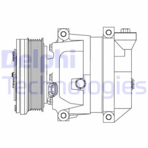 KLİMA KOMPRESÖRÜ CHEVROLET AVEO 1.2 08  KALOS 1.2 05  106mm