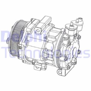 KLİMA KOMPRESÖRÜ FORD TRANSİT 06  2.4-2.2 TDCİ ARKADAN ÇEKER