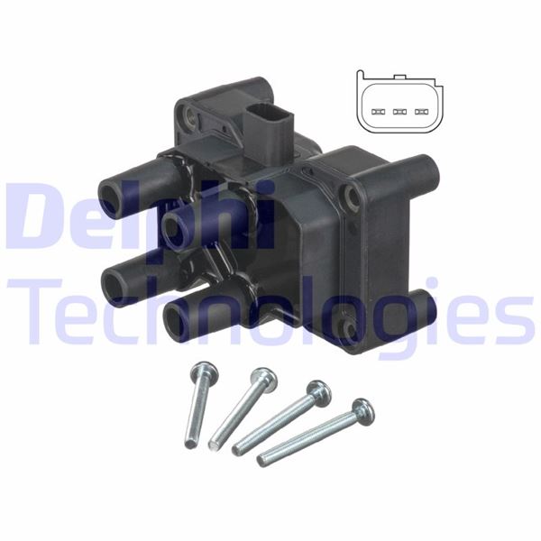 ATESLEME BOBINI FIESTA V-VI 01 11 FUSION 01 12 1.25-1.3-1.4-1.6TI FOCUS II C MAX 1.4-1.6TI VOLVO C30 06 12 S40 II 05 12 V50 05 12 1.6 BAGLANTI