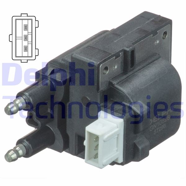 ATEŞLEME BOBİNİ RENAULT MEGANE I 96 LAGUNA I 95 SAFRANE II 96 1.6 16V 2.0 16V VOLVO S40 95 V40 95 1.6 16V 1.8 16V 2.0 16V