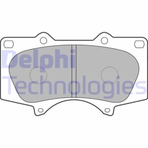 ÖN FREN BALATA TOYOTA HILUX 3.0L 1KD-FTV KUN26 4x4 09-11 / LAND CRUISER PRADO 4.0L 1GR-FE GRJ150 09- 3.0L 1KD-FTV KDJ120 D-4D 03-09 / MITSUBISHI