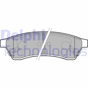 ARKA FREN BALATASI CHEVROLET EPICA 2.0-2.0D 06  DAEWOO TOSCA 2.0-2.5-2.0D 06