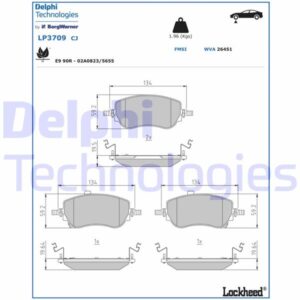 ÖN FREN BALATASI FIAT EGEA YM. 2020 77368941