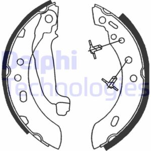 KAMPANA FREN BALATASI NISSAN MICRA 1.0L 1.3L 1.4L 1.5L K11 92-02 180 x 25