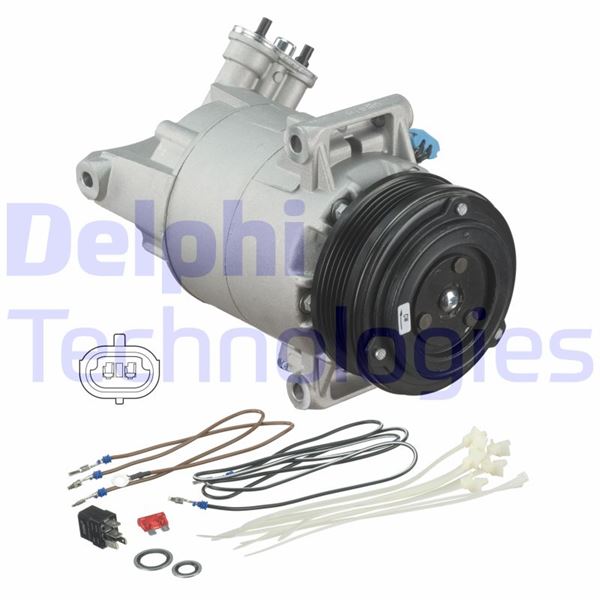KLİMA KOMPRESÖRÜ ASTRA G 1.6--1.6 00-09 ASTRA H 1.6-1.6 T-1.8 04 MERIVA 1.6-1.6T 05-10 105mm