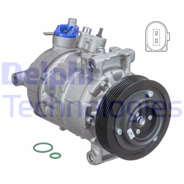 TSP0155465 KLİMA KOMPRESÖRÜ A3 03 ALTEA-CADDY III-OCTAVIA 04 LEON-PASSAT 05 JETTA III-IV-GOLF V-VI