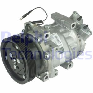KLIMA KOMPRESORU DACIA LOGAN 04 SANDERO 08 DUSTER 10 1.4 K7J 1.5dCi K9K 1.6 K4M 12V 6 KANAL 124MM