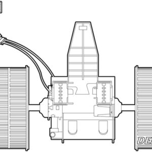 KALORIFER MOTORU BMW E60 E61 E63 E64