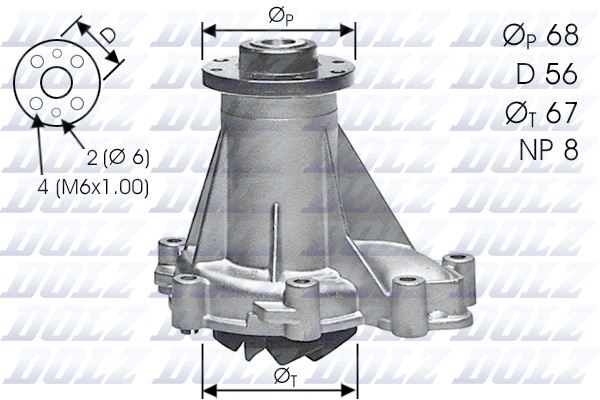 DEVIRDAIM POMPASI MERCEDES OM601 OM602 OM603 OM605 W201 W202 W124 W210 W463 W140 W638 B901 B904