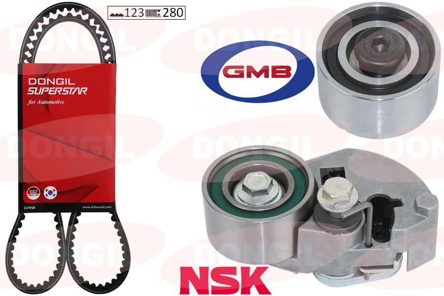 TRİGER KAYIŞ SETİ EKSANTRİK SETİ HYUNDAI ACCENT ADMIRE GETZ 1.5L D3EA 02-05 / TUCSON SANTAFE 2.0L 2.2L D4EA D4EB 04-09 / SONATA 2.0L 06-11 / KIA