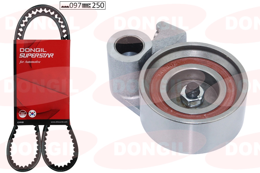 TRİGER KAYIŞ SETİ EKSANTRİK SETİ TOYOTA HILUX VIGO 2.5L 2KDFTV KUN15 KUN25 KUN35 05-15 / 3.0L 1KD-FTV KUN26 05-14 1 KAYIŞ 1 RULMAN 097x250