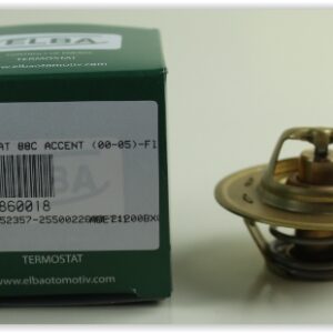 TERMOSTAT 88 C HYUNDAI ACCENT 1.3L G4EA enjeksiyonlu 01-  / GETZ 1.3L G4EA 02-05 / FORD FIESTA 8 9-95 / NISSAN MICRA K12 03-10 / NOTE E11 06-