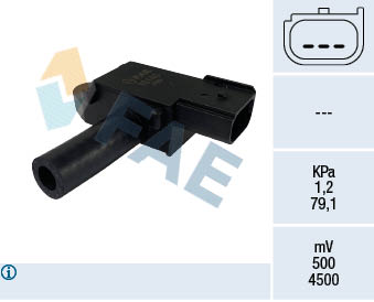 EGZOZ BASINC SENSORU B-MAX 1.5 TDCI 14 ECOSPORT 1.5 TDCi 15 FIESTA VI CB1. CCN 1.6 TDCi 10 17 TO