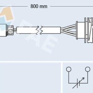 OKSİJEN SENSÖRÜ ASTRA G-CORSA C-VECTRA B 1.4-1.6 Z16XE-Z14XE EGSOZ BORUSUNA