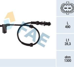 ABS TEKERLEK HIZ SENSÖRÜ CORSA C-MERIVA-TIGRA 1.4-1.8-2.0 16V