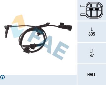 ÖN ABS TEKERLEK HIZ DEVİR SENSÖRÜ OPEL INSİGNİA A 08 17 1.4-1.4 LPG-1.6-1.6 T-1.8-2.0 T-2.0 E85T