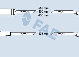 BUJİ KABLO SET CHEVROLET KALOS 1.4 02   LANOS 1.4-1.5 97   CHEVROLET AVEO 1.5-KALOS 1.5 05
