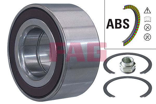 ÖN TEKER RULMANI FIAT FIORINO-IDEA-LINEA-PUNTO OPEL CORSA D ABS Lİ 33x72x35 71714459-1603337-71745046