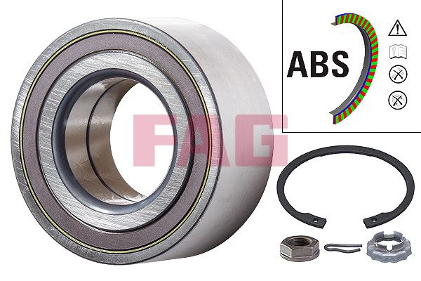 ÖN TEKER RULMANI P307-P206-P306-P205-P405-P406-PARTNER-BERLINGO-XSARA 82x36x42 3350.16-95619160-95590022-3326.44