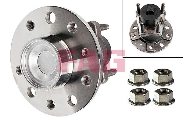 ARKA TEKER PORYASI RULMANLI ASTRA G-VECTRA A-B-COMBO-MERIVA A-ZAFIRA A 140x78x65 5 BIJON ABS Lİ 9119931-1604301-1604002-4778494