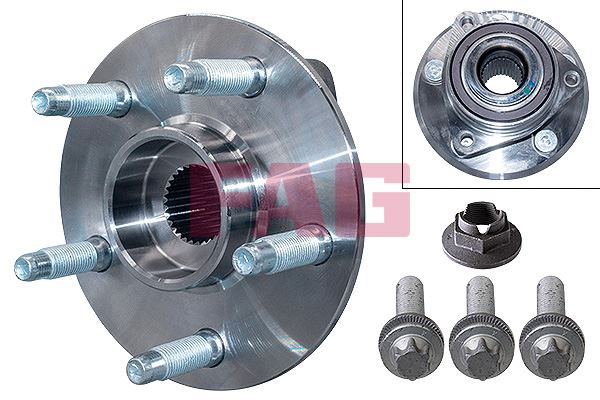 ÖN-ARKA TEKER PORYASI KOMPLE RULMANLI INSIGNIA A 08 17 13580135-328042-13507374-328292