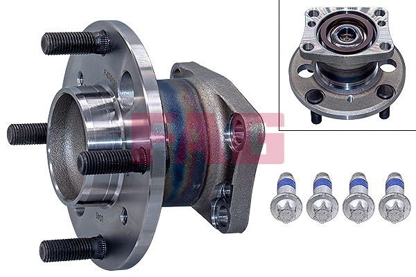ARKA TEKER PORYASI RULMANLI FORD FIESTA 1.4 TDCI 08-11 ABS Lİ 4 BİJON 1899042-8V512C299AF-8V512C299AE