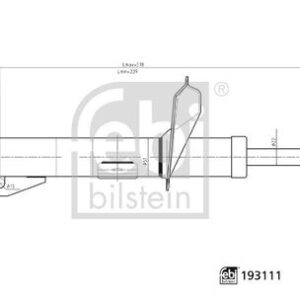 AMORTİSÖR ÖN SAĞ FORD CONNECT 02