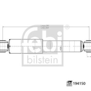AMORTISOR ARKA GAZLI MERCEDES VITO W639 03