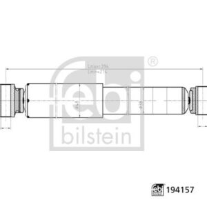 HAVALI SUSPANSIYON AMORTISORU ARKA GAZLI MERCEDES VITO W639 03