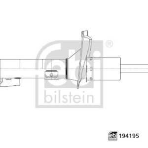 AMORTİSÖR ÖN TRANSİT V347/V348 06  SAG/SOL GAZLI