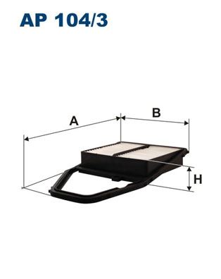 HAVA FİLTRESİ CIVIC VII 1.4-1.6-1.7 ie VTEC- 2.0 Type-R 01-05 17220PLC000-17220PLCY00