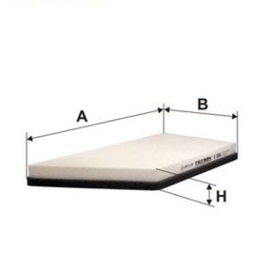 POLEN FİLTRESİ P206 1.1i-1.4i-1.4HDI-1.6i-1.6 16V-1.9D 98 6447.AZ-6447.TF
