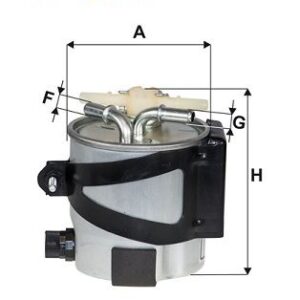 YAKIT FİLTRESİ RENAULT SCENİC II / GRAND SCENİC 1.5 DCİ 106HP 06/05- 8200697875-8200506046-8200564638