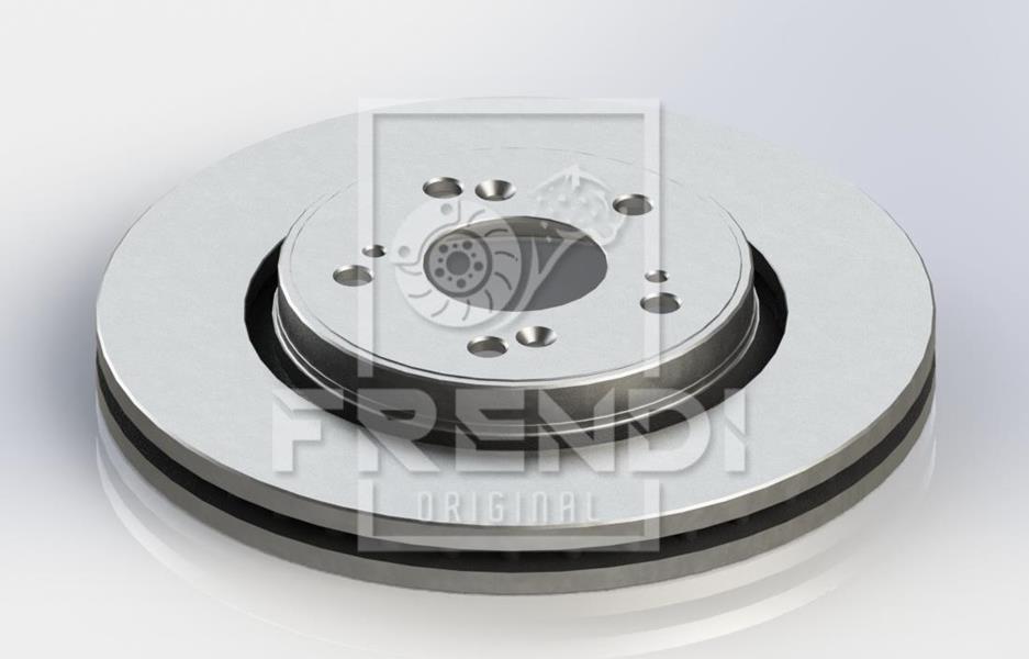 ÖN FREN DİSKİ HAVA KANALLI HONDA CR-V 2.0L R20A2 RE5 06-12 / 2.2L N22A CTDi RE6 dizel 06- / 1.6L N16A2 RE6 İ-DTEC dizel 4x2 13- 293 çap x 5 bijon -
