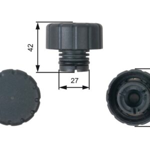 RADYATOR YEDEK SU DEPO KAPAGI MERCEDES W168 W169 W245 W414 A1685010115