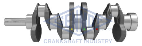 KRANK MİLİ HYUNDAI H100. STAREX 2.5L D4BH TC TCI 04-12 / GALLOPER 99-03 / KIA BONGO. K2500 TCI 03- / MITSUBISHI L200 2.5L 4D56 K64T K74T 96-07 / L300