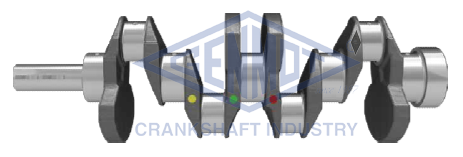 KRANK MİLİ HYUNDAI STAREX 2.5L D4BH TCI kamyonet 96- / KIA BONGO. K2500 04- Turbolu araçlar için 2311142002-2311142901