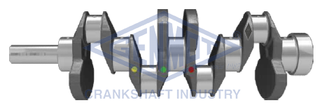 KRANK MİLİ HYUNDAI H100. H2600 2.6L D4BB TC TCI KAMYONET turbo 97-04 DÖVME ÇELİK 2311142902