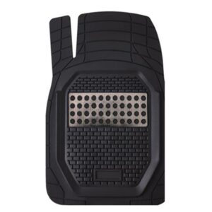 KNK PASPAS HASIRLI PLUS KULAKLI PASPAS KROMLU SİYAH KROM KIRMIZI ÖN : 73cmX51cm ARKA: 48cmX50cm