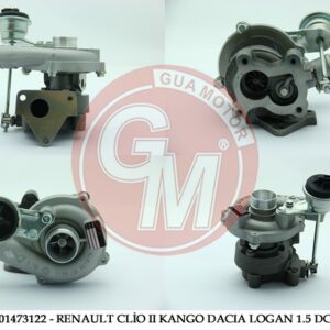 TURBO ŞARJ RENAULT CLİO II KANGO DACIA SYMBOL MEGANE II 1.5 DCİ 65 BG 7701473122-1441100QAF-1441100QAG