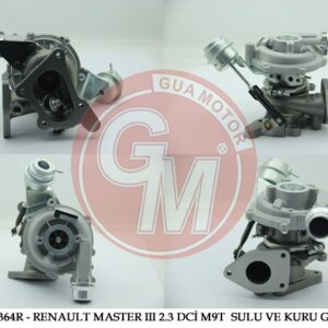 TURBO KOMPLE RENAULT MASTER III 10 TRAFIC II 06 OPEL MOVANO B 10 VIVARO 06 2.0DCI M9R 2.3DCİ M9T