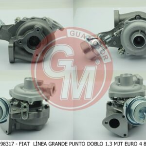 TURBO ŞARJ FIAT DOBLO LİNEA GRANDE PUNTO EVO 1.3 MJT OPEL CORSA EURO 4 85HP 90 HP