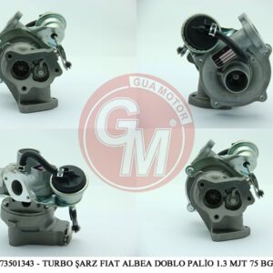 TURBO ŞARJ FIAT ALBEA DOBLO PALİO PUNTO FIORİNO PUNTO EVO 1.3 MJT 70-75 BG