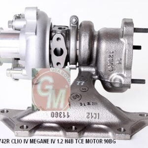 TURBO ŞARJ RENAULT CLIO IV MEGANE IV 1.2 H4B TCE MOTOR 90BG MANİFOLDLU