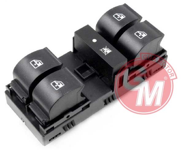 CAM ANAHTARI KUMANDA GRUBU ÖN SOL FİAT LINEA 8FİŞLİ ÇERÇEVESİZ 735442332