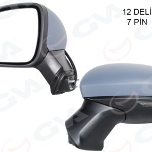 DIŞ AYNA SOL ELEKTRİKLİ ASTARLI KAPAKLI ISITMALI RENAULT CAPTUR II 20