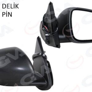 DIŞ DİKİZ AYNASI SAĞ ELEKTRİKLİ ISITMALI SENSÖRLÜ DACIA DUSTER 17-10 12H7P VM-6805EHSR